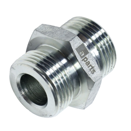 Złącze pneumatyczne proste gwint metryczny M22x1,5 BB