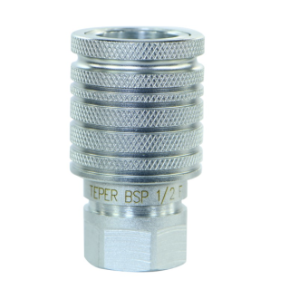 Szybkozłącze hydrauliczne gniazdo EURO z gwintem wewnętrznym 1/2 cala APARTS