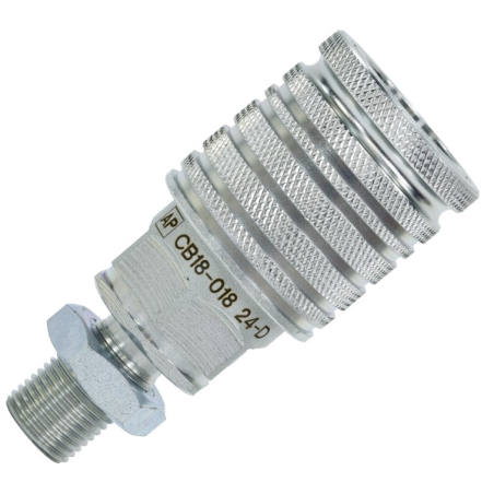 Szybkozłącze hydrauliczne gniazdo M16 x 1,5 Euro Long 46490100 APARTS