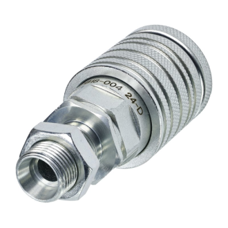 Szybkozłącze hydrauliczne gniazdo M18 x 1,5 Euro Long 46490050 APARTS