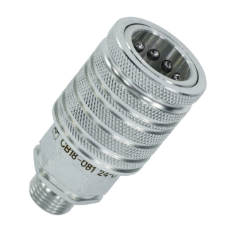 Szybkozłącze hydrauliczne gniazdo M18 x 1,5 Euro C-330 C-360 46490021 APARTS