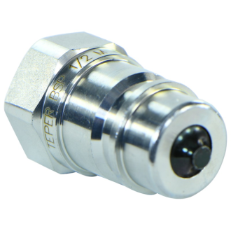 Szybkozłącze hydrauliczne, wtyczka z gwintem wewnętrznym 1/2 cala, ISO-A APARTS