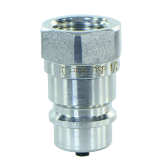 Szybkozłącze hydrauliczne, wtyczka z gwintem wewnętrznym 1/2 cala, ISO-A APARTS