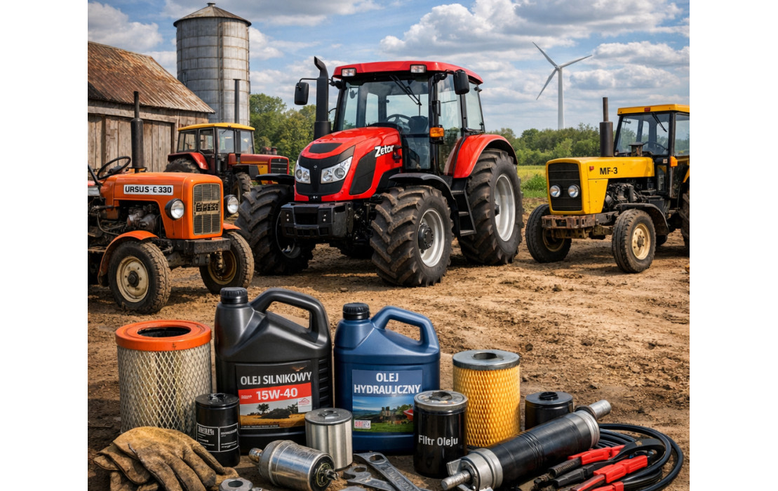 Przygotowanie ciągnika do prac sezonowych – kompleksowy poradnik dla klientów Tuchtech.pl